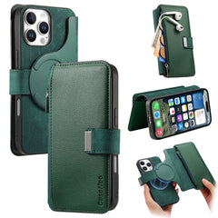 CASENEO MW-02 For iPhone 16 Pro Max Leather Case Detachable Magnetic Phone Cover
