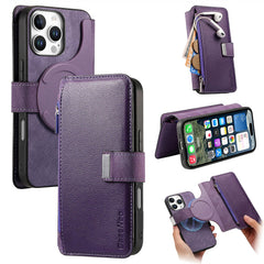 CASENEO MW-02 For iPhone 16 Pro Max Leather Case Detachable Magnetic Phone Cover
