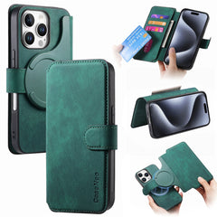For iPhone 16 Pro Max Magnetic Case CASENEO Detachable Leather Phone Wallet Cover