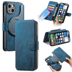 For iPhone 16 Magnetic Case CASENEO Detachable Leather Phone Wallet Cover - TechGearPal