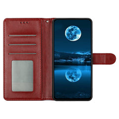 For iPhone 15 Pro Max Leather Phone Case Wallet Stand Cover with Handy Strap - TechGearPal