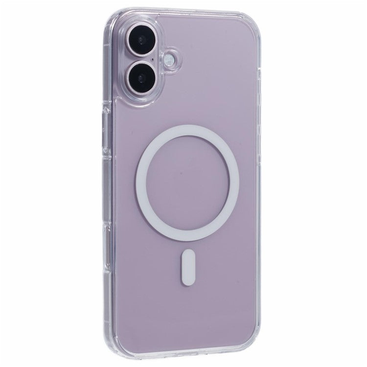 X-LEVEL Crystal Clear Series for iPhone 16 Plus Case TPU+PC Phone Cover Compatible with MagSaf - TechGearPal