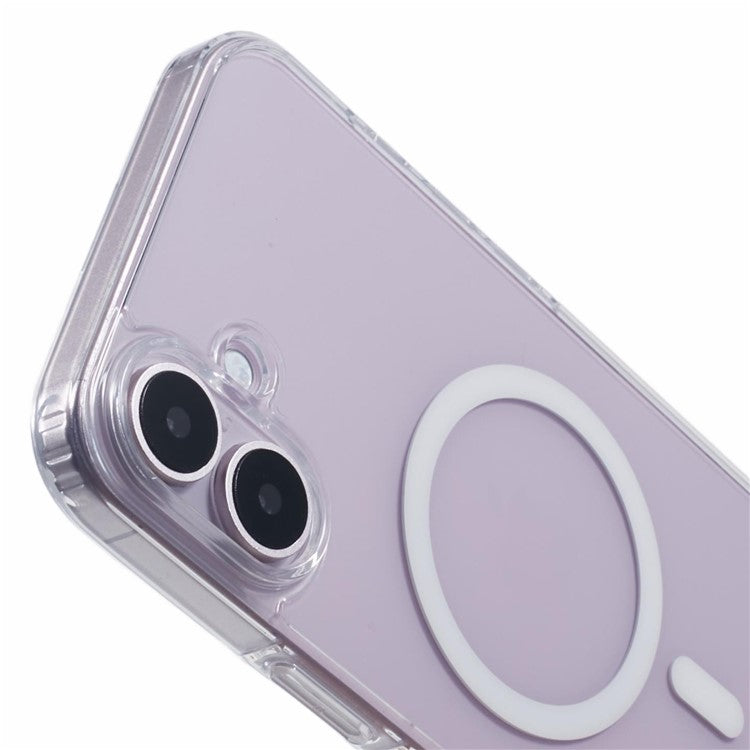 X-LEVEL Crystal Clear Series for iPhone 16 Plus Case TPU+PC Phone Cover Compatible with MagSaf - TechGearPal