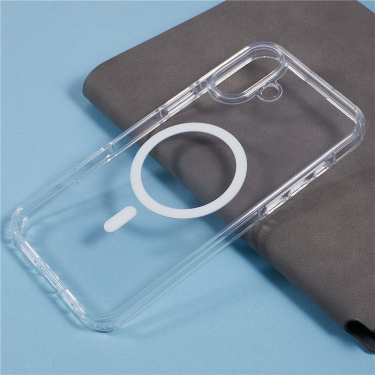 X-LEVEL Crystal Clear Series for iPhone 16 Plus Case TPU+PC Phone Cover Compatible with MagSaf - TechGearPal