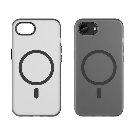 For iPhone 16e Case Compatible with MagSafe Slim Matte Translucent TPU + PC Phone Cove