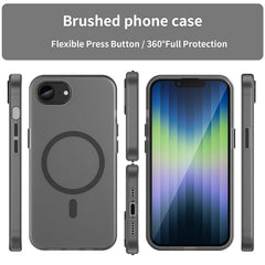 For iPhone 16e Case Compatible with MagSafe Slim Matte Translucent TPU + PC Phone Cove - TechGearPal