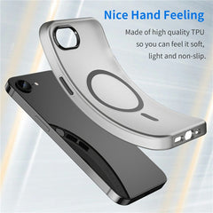 For iPhone 16e Case Compatible with MagSafe Slim Matte Translucent TPU + PC Phone Cove - TechGearPal