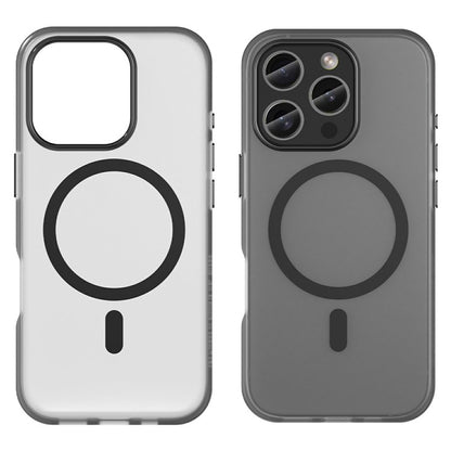 For iPhone 16 Pro Case Compatible with MagSafe TPU + PC Slim Matte Translucent Phone Cover - TechGearPal