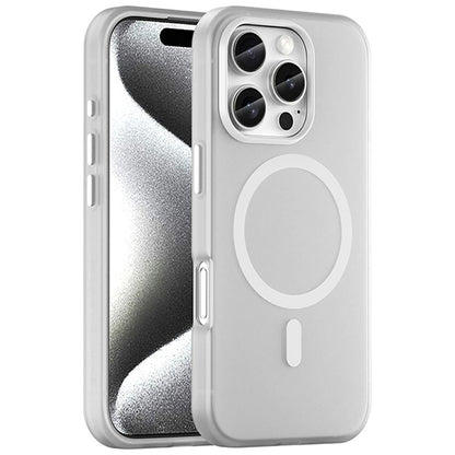 For iPhone 16 Pro Case Compatible with MagSafe TPU + PC Slim Matte Translucent Phone Cover - TechGearPal