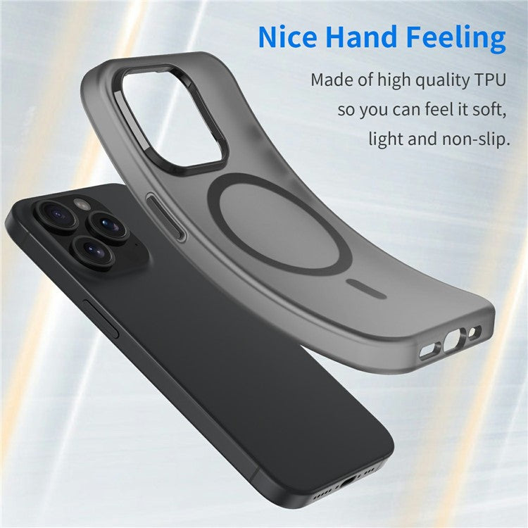 For iPhone 16 Pro Max Case Compatible with MagSafe TPU + PC Slim Matte Translucent Phone Cover - TechGearPal