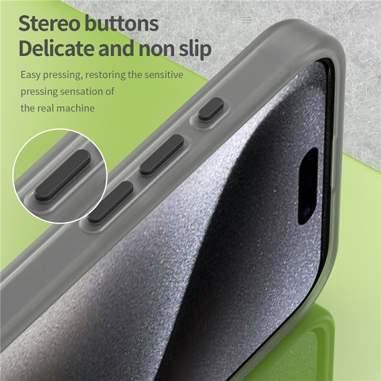 For iPhone 16 Pro Max Case Compatible with MagSafe TPU + PC Slim Matte Translucent Phone Cover - TechGearPal