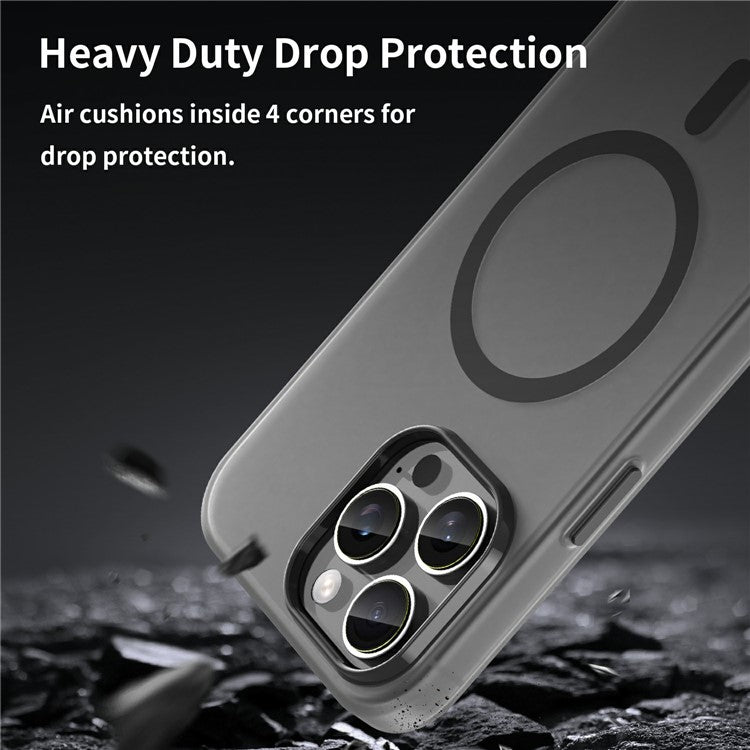 For iPhone 16 Pro Max Case Compatible with MagSafe TPU + PC Slim Matte Translucent Phone Cover - TechGearPal