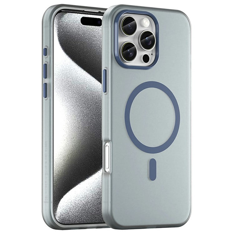 For iPhone 16 Pro Max Case Compatible with MagSafe TPU + PC Slim Matte Translucent Phone Cover - TechGearPal