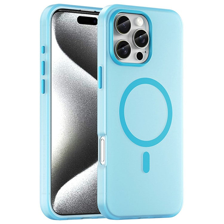 For iPhone 16 Pro Max Case Compatible with MagSafe TPU + PC Slim Matte Translucent Phone Cover - TechGearPal