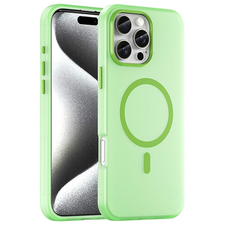 For iPhone 16 Pro Max Case Compatible with MagSafe TPU + PC Slim Matte Translucent Phone Cover - TechGearPal