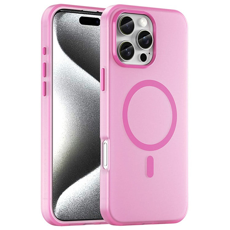 For iPhone 16 Pro Max Case Compatible with MagSafe TPU + PC Slim Matte Translucent Phone Cover - TechGearPal