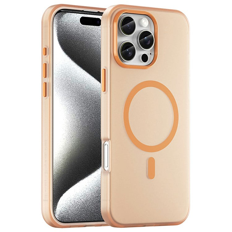 For iPhone 16 Pro Max Case Compatible with MagSafe TPU + PC Slim Matte Translucent Phone Cover - TechGearPal
