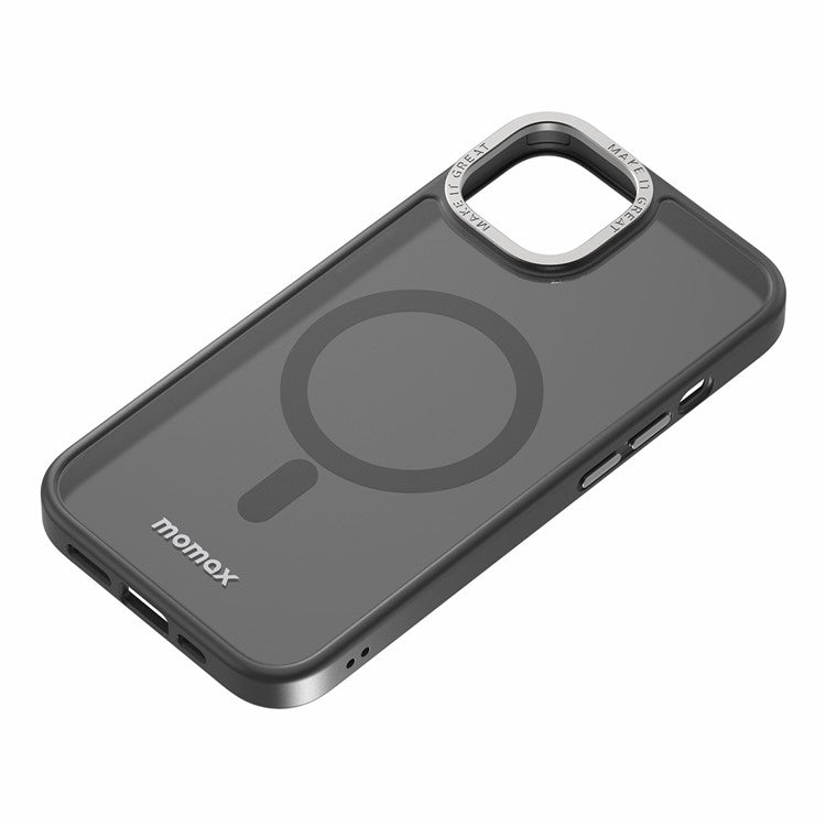MOMAX CP Magnetic Case for iPhone 14 Plus Compatible with Magsafe, Matte Hard PC Soft TPU Camera Protection Cove - TechGearPal