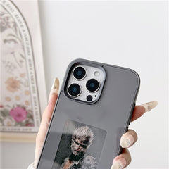 For iPhone 16 Pro Max E Ink Phone Cover 4-Color Display Pattern Customized Case - TechGearPal
