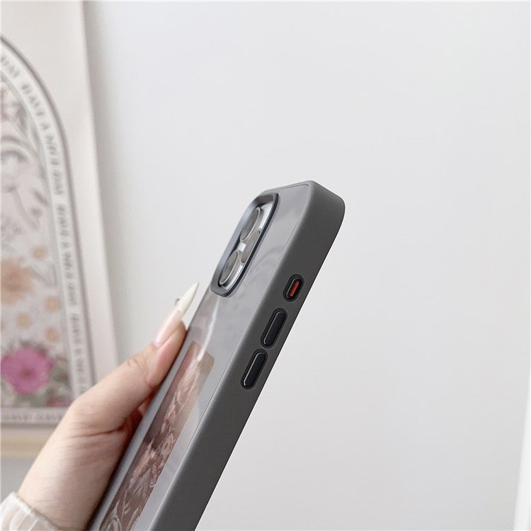 For iPhone 16 Pro Max E Ink Phone Cover 4-Color Display Pattern Customized Case - TechGearPal