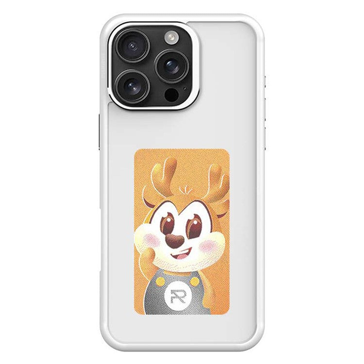 For iPhone 16 Pro Max E Ink Phone Cover 4-Color Display Pattern Customized Case - TechGearPal