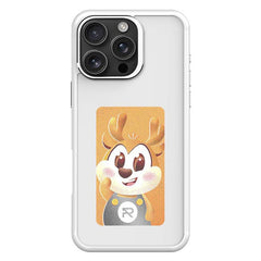 For iPhone 16 Pro Max E Ink Phone Cover 4-Color Display Pattern Customized Case - TechGearPal