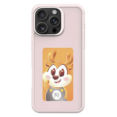 For iPhone 16 Pro Max E Ink Phone Cover 4-Color Display Pattern Customized Case - TechGearPal