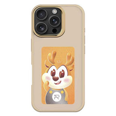 For iPhone 16 Pro Max E Ink Phone Cover 4-Color Display Pattern Customized Case - TechGearPal