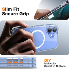 TORRAS For iPhone 16 Plus Case Compatible with MagSafe TPU Phone Cove - TechGearPal