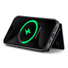 MAGKING K2 Series For iPhone 16 Pro Max Case Compatible with MagSafe PC+TPU+PU Leather RFID Blocking Phone Cover with Wallet - TechGearPal