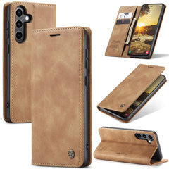 For Samsung Galaxy S24 FE Case CASEME 013 Series Card Holder Stand Leather Phone CoverCaseM - TechGearPal