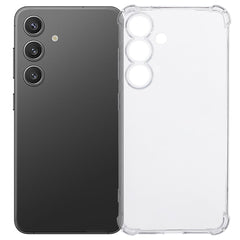 For Samsung Galaxy S25 Phone Case Reinforced Four Corner Anti-Drop Clear TPU Cover