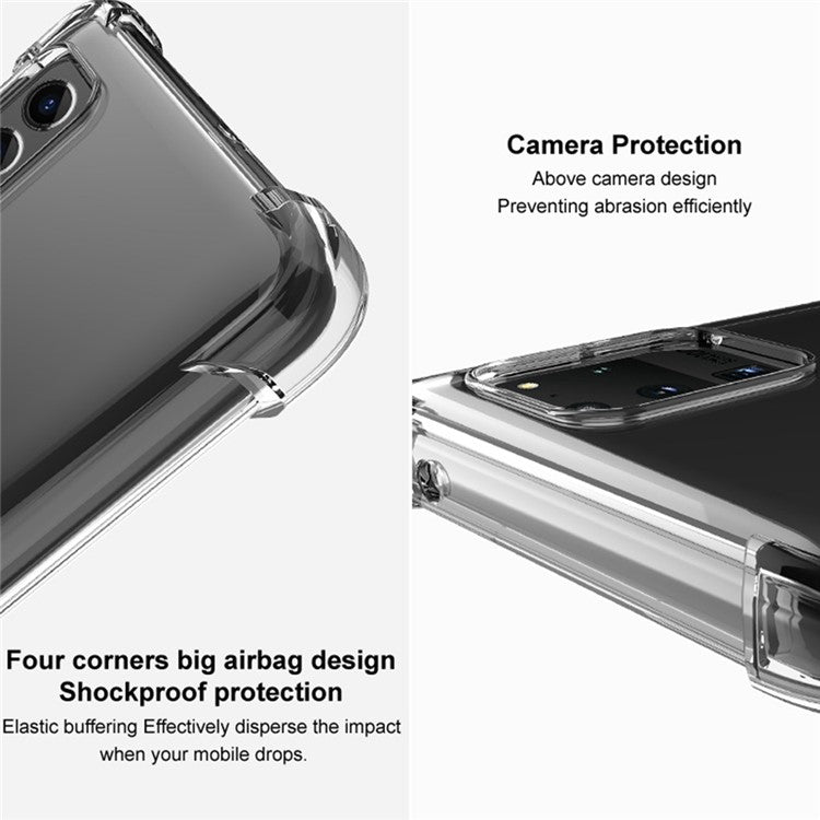 IMAK For iPhone 14 Pro Airbag Reinforced Corner TPU Phone Cover Anti-collision Case - TechGearPal