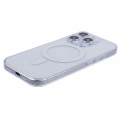 JAUCASE For iPhone 16 Pro Max Case Compatible with MagSafe PC+TPU Crystal Clear Phone Cover