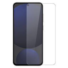 NORTHJO TPU-Telefonhülle für Samsung Galaxy S25 + gehärtete Glasfolie (unterstützt Entsperren per Fingerabdruck) 