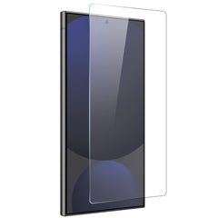 NORTHJO TPU-Telefonhülle für Samsung Galaxy S25 Ultra + gehärtete Glasfolie (unterstützt Entsperren per Fingerabdruck) 