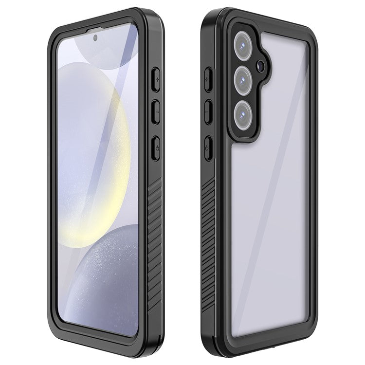 REDPEPPER FS Series For Samsung Galaxy S24 FE Case IP68 Waterproof Clear Back Panel Phone Cover - TechGearPal