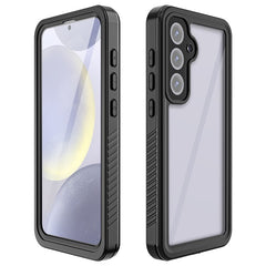 REDPEPPER FS Series For Samsung Galaxy S24 FE Case IP68 Waterproof Clear Back Panel Phone Cover - TechGearPal