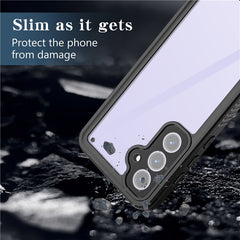 REDPEPPER FS Series For Samsung Galaxy S24 FE Case IP68 Waterproof Clear Back Panel Phone Cover - TechGearPal