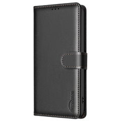Étui portefeuille en cuir BINFEN COLOR BF32 pour Samsung Galaxy A36 5G avec blocage RFID 