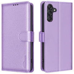 Étui portefeuille en cuir BINFEN COLOR BF32 pour Samsung Galaxy A36 5G avec blocage RFID 
