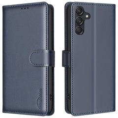 Étui portefeuille en cuir BINFEN COLOR BF32 pour Samsung Galaxy A36 5G avec blocage RFID 