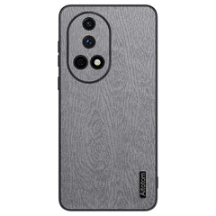For Huawei nova 13 Case Wood Texture PU Leather Coated PC+TPU Phone Cover