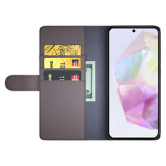 For Samsung Galaxy A36 5G / A56 5G Case Genuine Split Leather Phone Cover with Wallet Stand