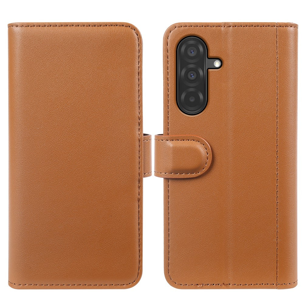 For Samsung Galaxy A36 5G / A56 5G Case Genuine Split Leather Phone Cover with Wallet Stand