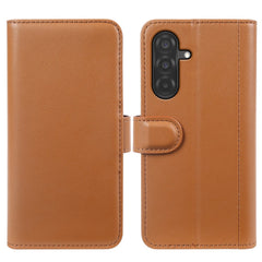 For Samsung Galaxy A36 5G / A56 5G Case Genuine Split Leather Phone Cover with Wallet Stand