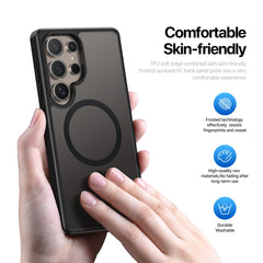 For Samsung Galaxy S25 Ultra Case DUX DUCIS Yind Series PC+TPU Phone Cover Compatible with MagSafe