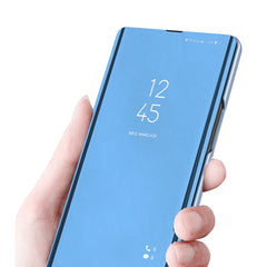 Für Samsung Galaxy S25 Hülle Sichtfenster Ständer Leder Flip Phone Cover 