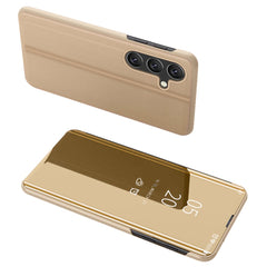 Für Samsung Galaxy S25 Hülle Sichtfenster Ständer Leder Flip Phone Cover 