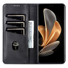 Étui portefeuille AZNS en cuir PU pour Huawei Nova 13 Pro 5G, texture peau de vache 